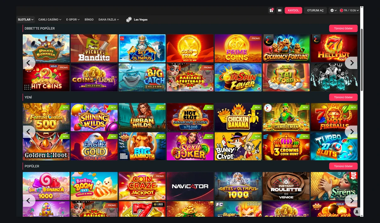 Game kasino DBbet
